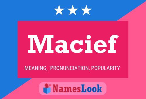 Macief Name Poster