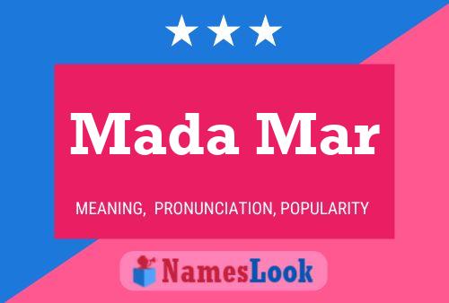 Mada Mar Name Poster