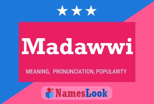 Madawwi Name Poster