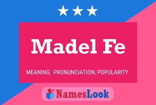 Madel Fe Name Poster