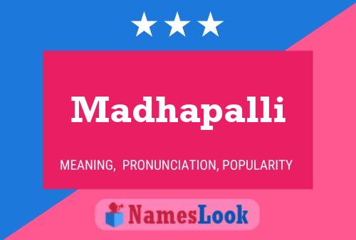 Madhapalli Name Poster