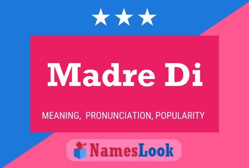 Madre Di Name Poster