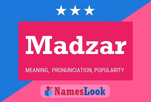 Madzar Name Poster