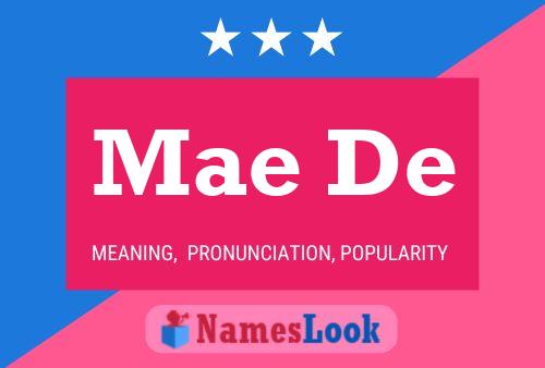 Mae De Name Poster