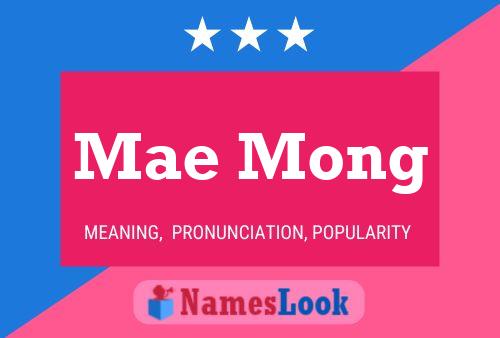 Mae Mong Name Poster