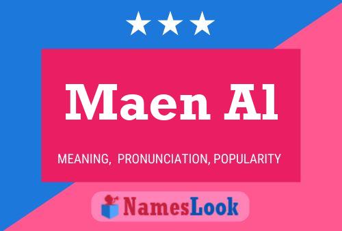 Maen Al Name Poster