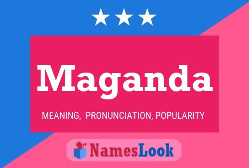 Maganda Name Poster