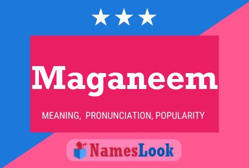 Maganeem Name Poster