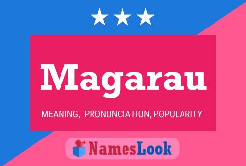 Magarau Name Poster