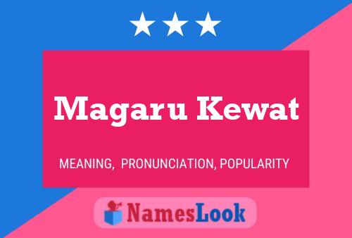 Magaru Kewat Name Poster