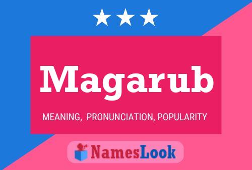 Magarub Name Poster