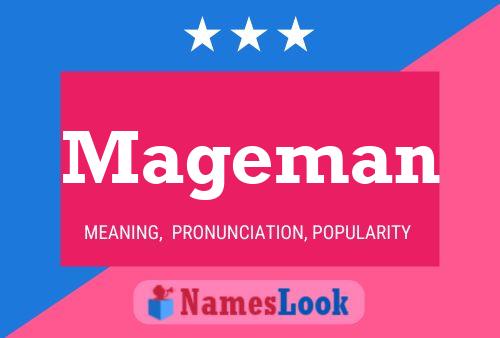 Mageman Name Poster