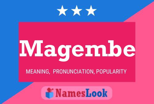 Magembe Name Poster