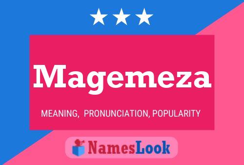 Magemeza Name Poster