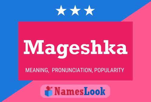 Mageshka Name Poster