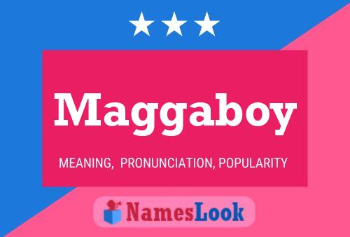 Maggaboy Name Poster