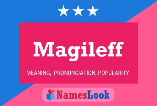 Magileff Name Poster