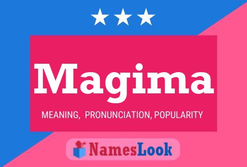 Magima Name Poster