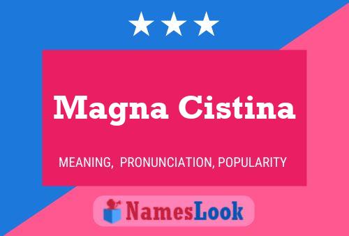 Magna Cistina Name Poster