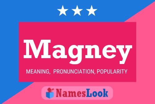 Magney Name Poster