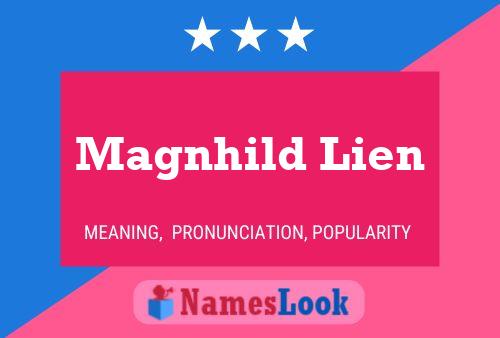 Magnhild Lien Name Poster