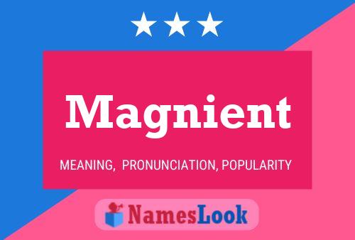 Magnient Name Poster