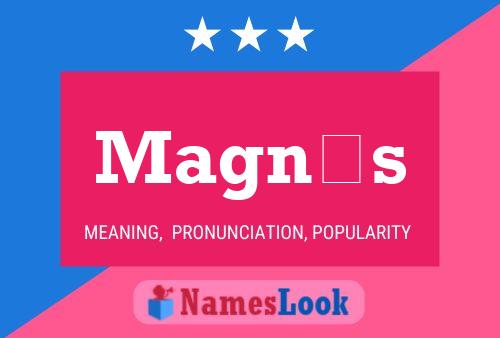 Magnús Name Poster