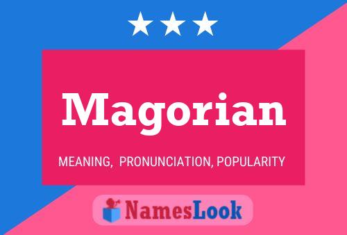 Magorian Name Poster