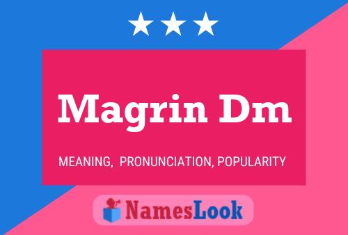 Magrin Dm Name Poster