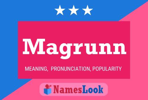 Magrunn Name Poster