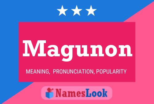 Magunon Name Poster