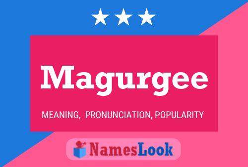 Magurgee Name Poster