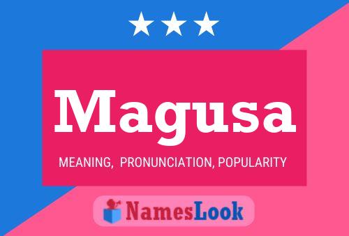 Magusa Name Poster