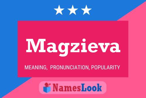 Magzieva Name Poster