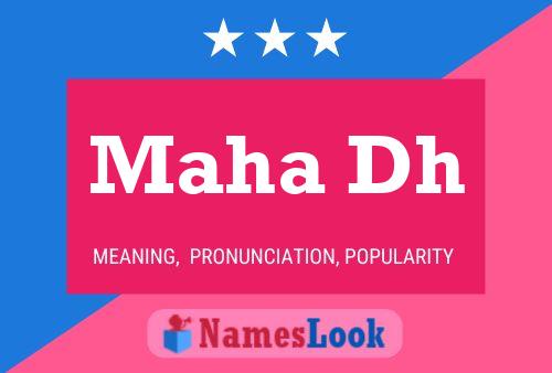 Maha Dh Name Poster