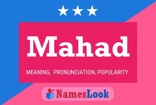 Mahad Name Poster