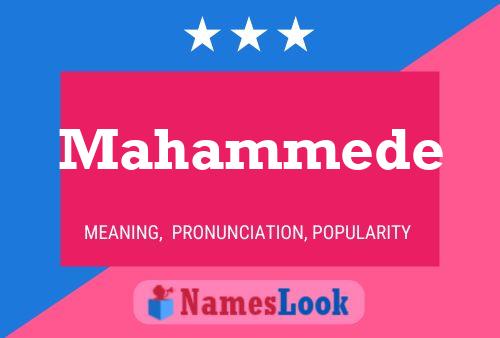 Mahammede Name Poster