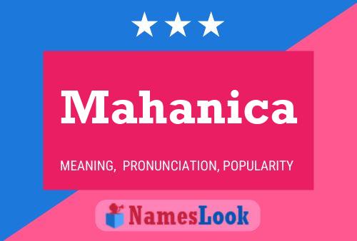 Mahanica Name Poster