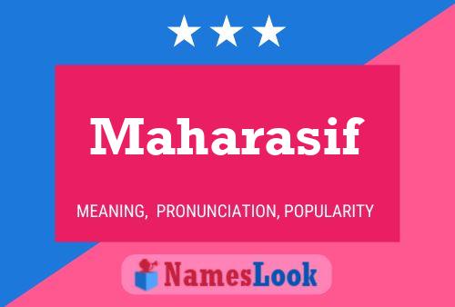 Maharasif Name Poster