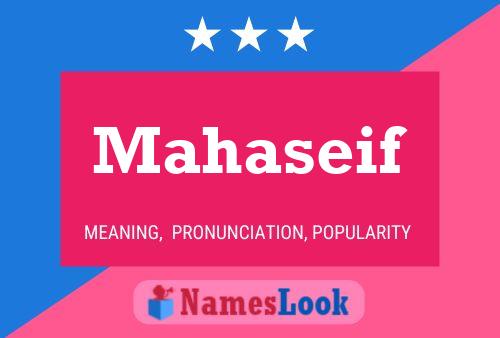 Mahaseif Name Poster