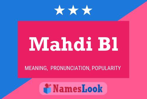 Mahdi Bl Name Poster