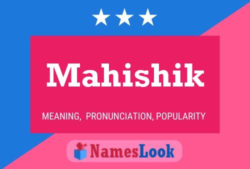 Mahishik Name Poster