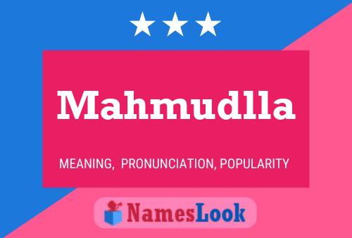 Mahmudlla Name Poster