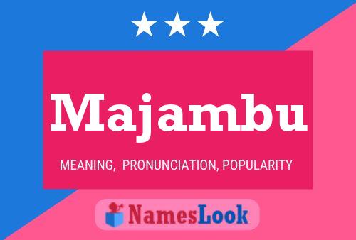 Majambu Name Poster