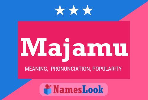 Majamu Name Poster