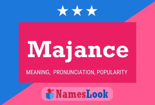 Majance Name Poster