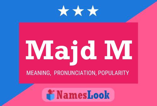 Majd M Name Poster