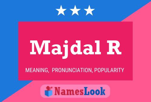 Majdal R Name Poster