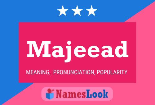 Majeead Name Poster