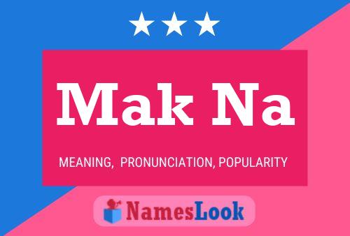 Mak Na Name Poster